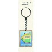 Wooden Keyring | Melbourne Tram Wooden Keyring | Melbourne Tram